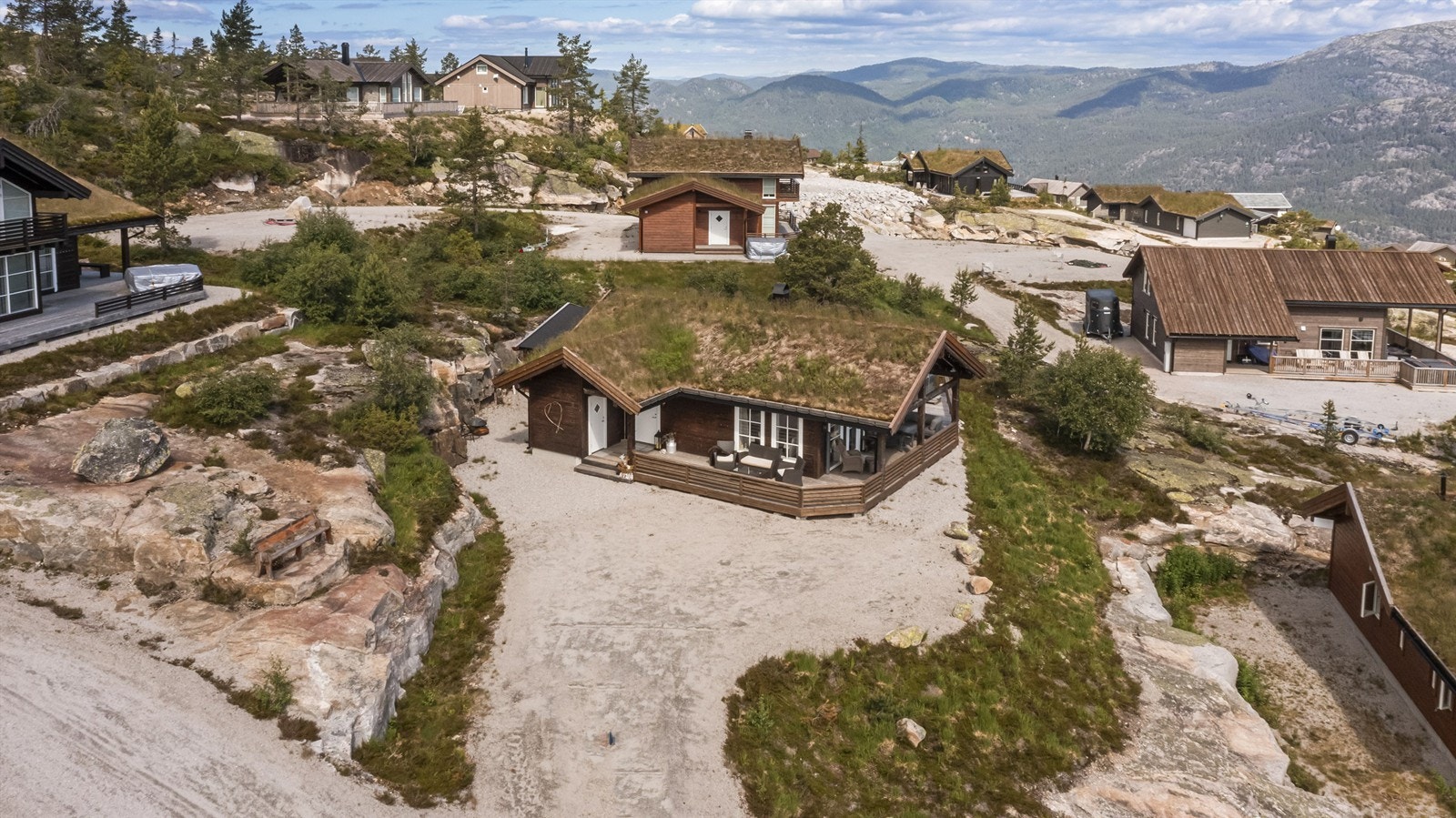 ette er et rolig og veletablert hyttefelt med nærhet til flotte turterreng, sommer som vinter. Galleribilde
