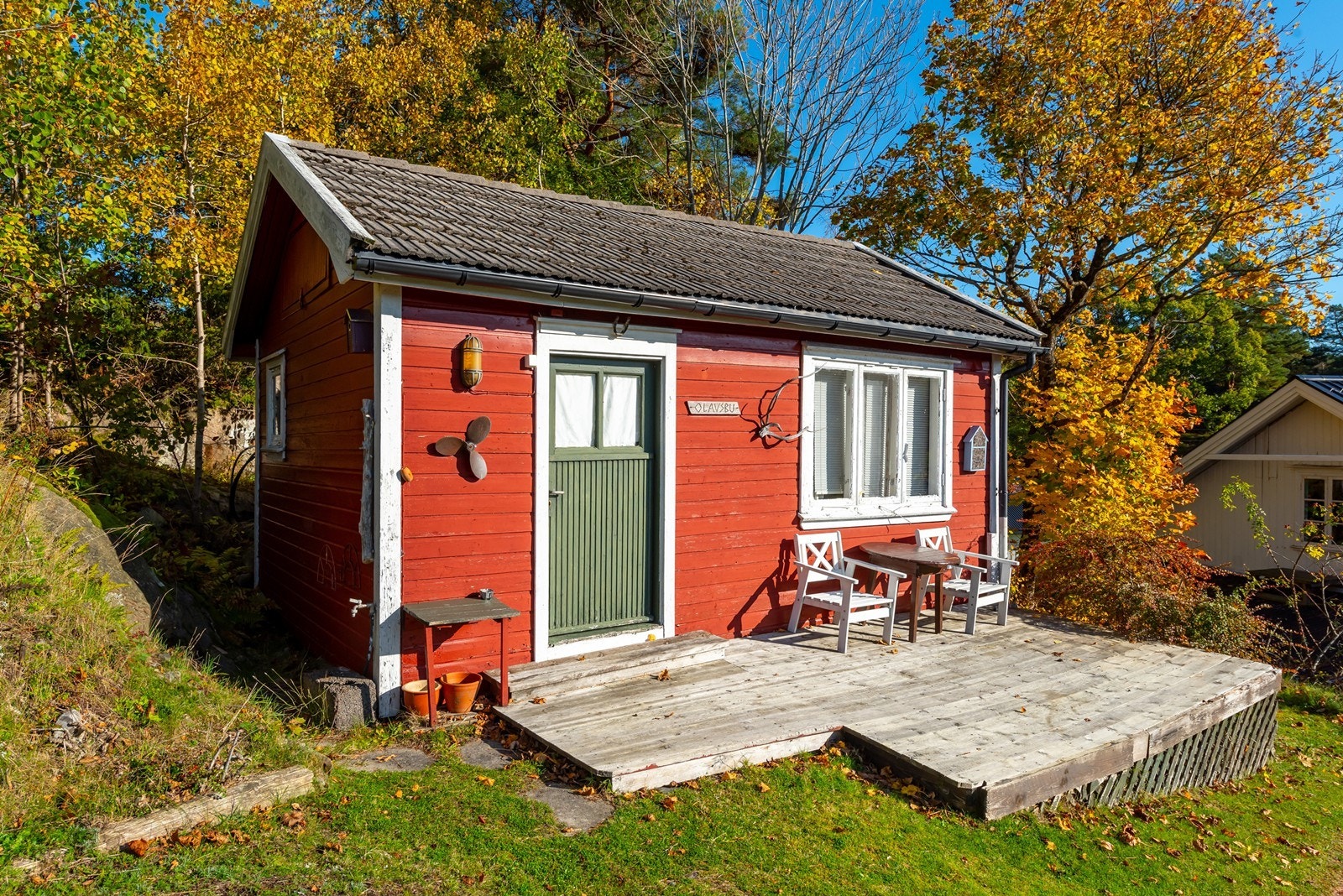 Koselig uthus/anneks med terrasse Galleribilde