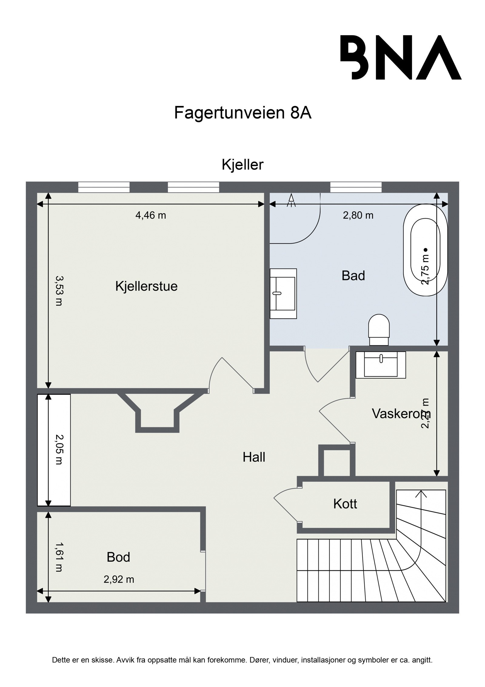 Plantegning - Kjeller Galleribilde