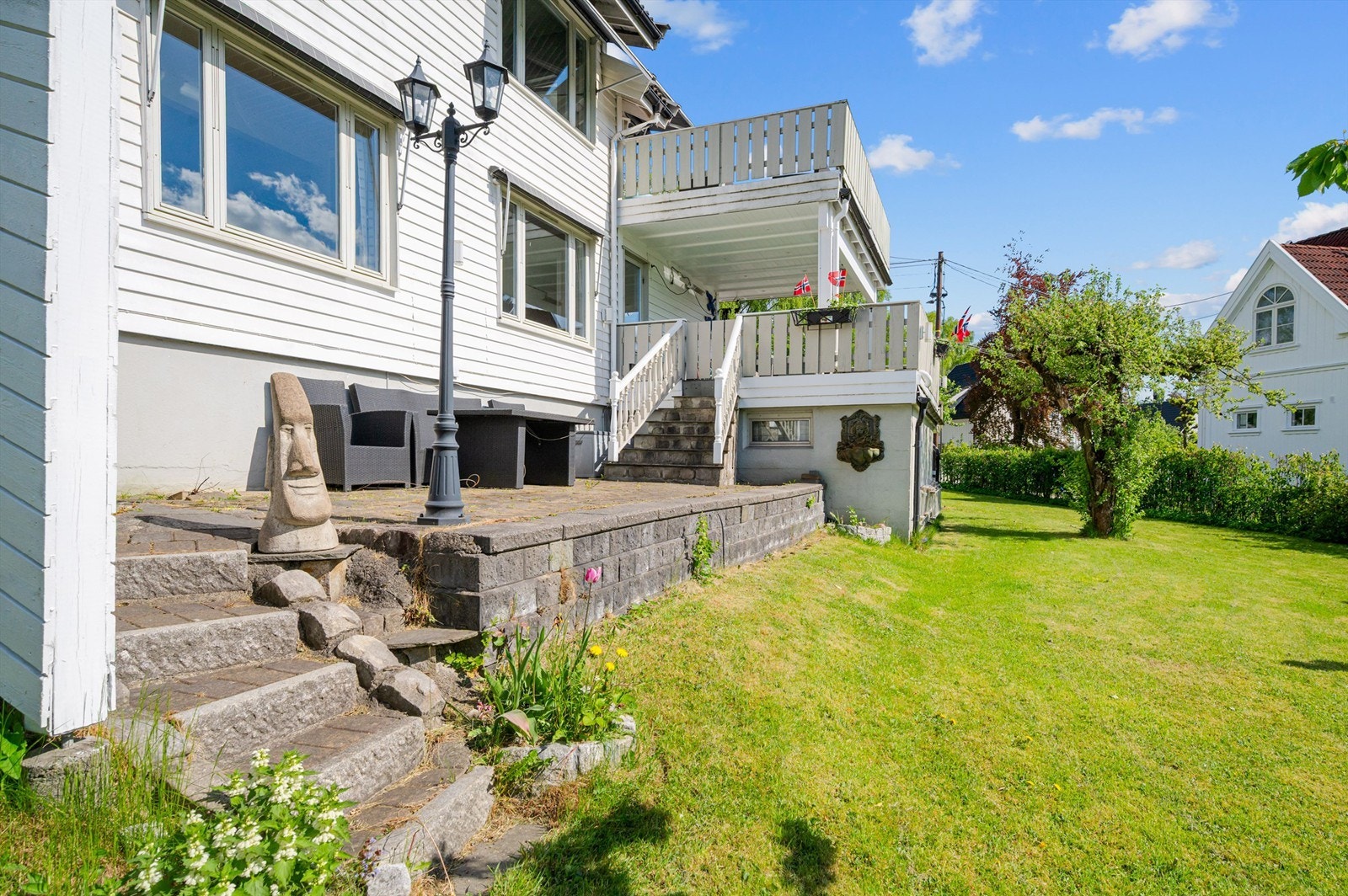 Den generøse størrelsen gjør det enkelt å innrede med flere soner. Galleribilde