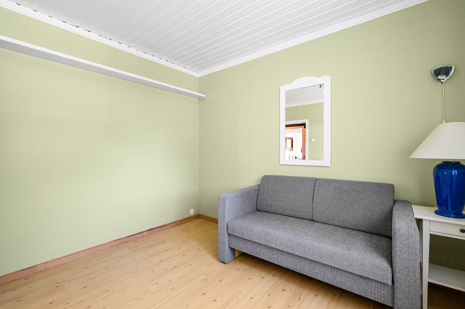 Her er det plass til seng, pult eller annet du skulle ha behov for. Galleribilde