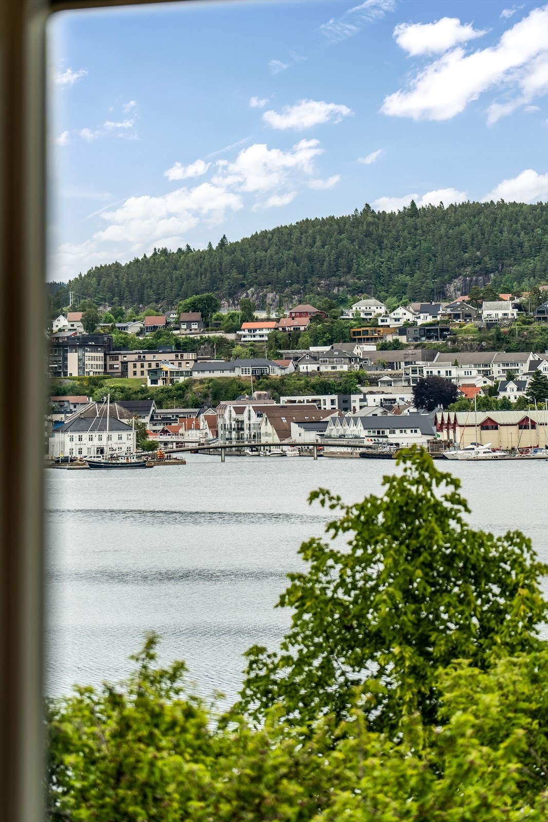 Utsikt til sentrum. Galleribilde