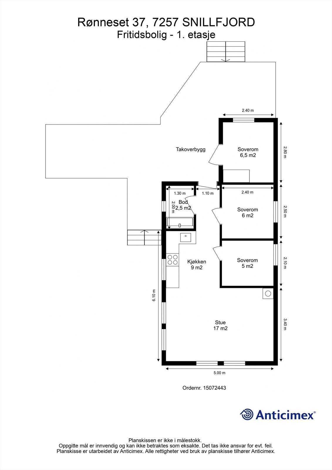 Planskisse Galleribilde