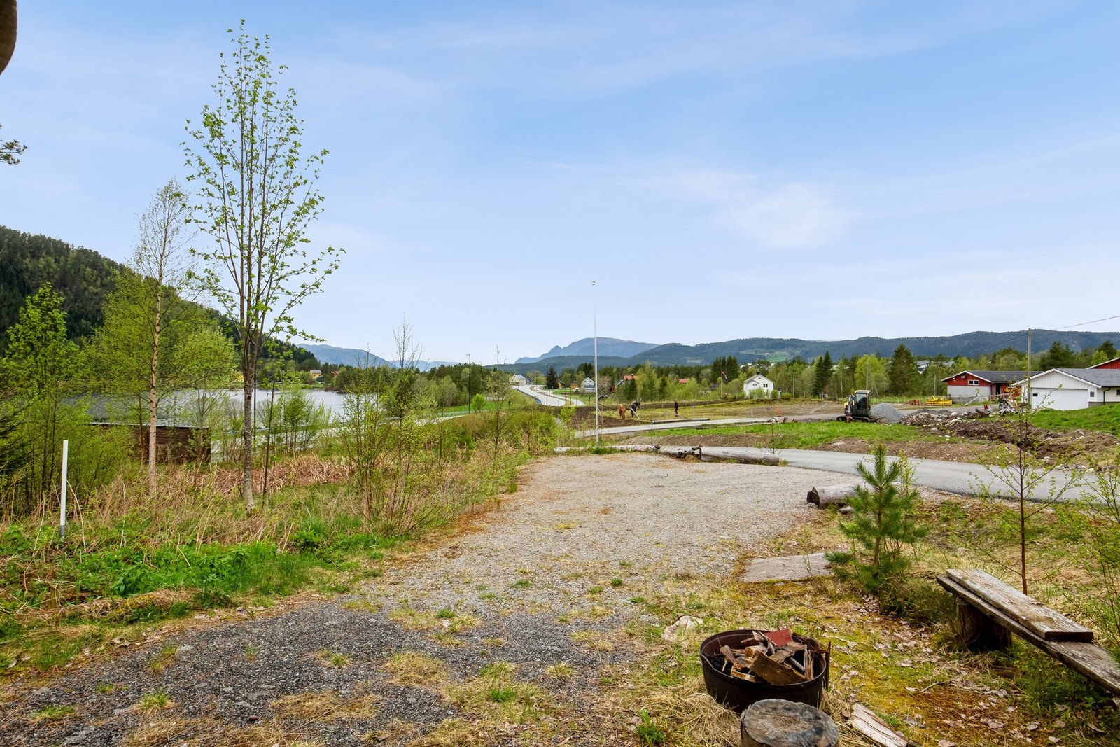 Parkering på egen tomt Galleribilde