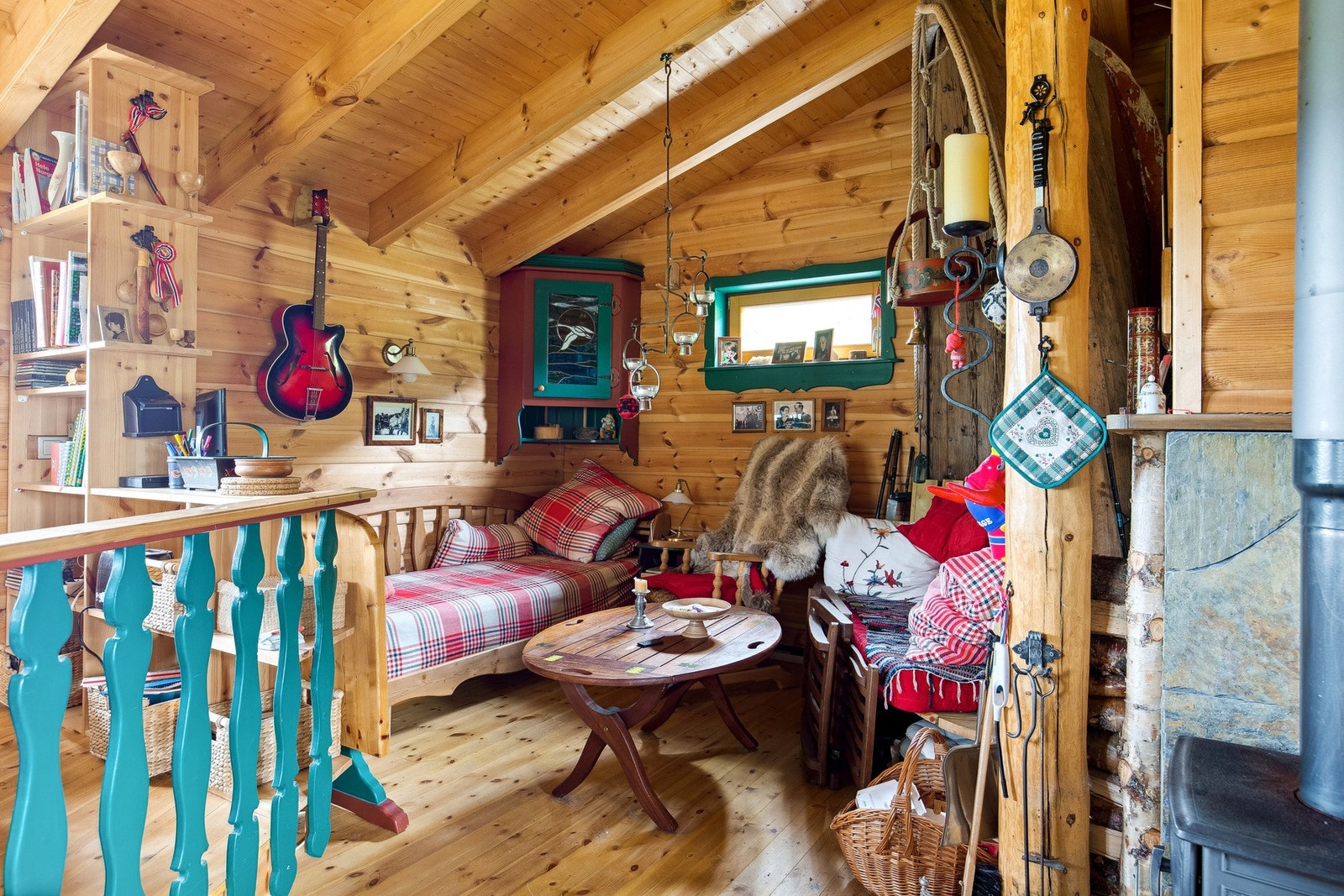 Stue med sittegruppe Galleribilde