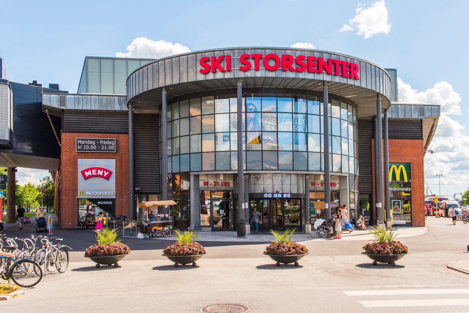 4 min å gå til Ski storsenter Galleribilde