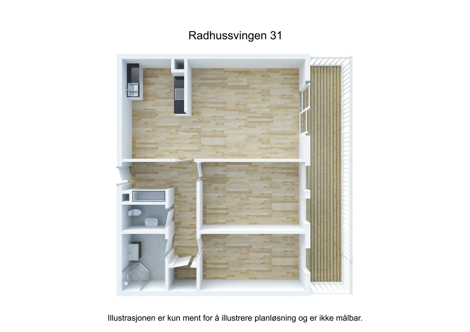 Planskisse Galleribilde