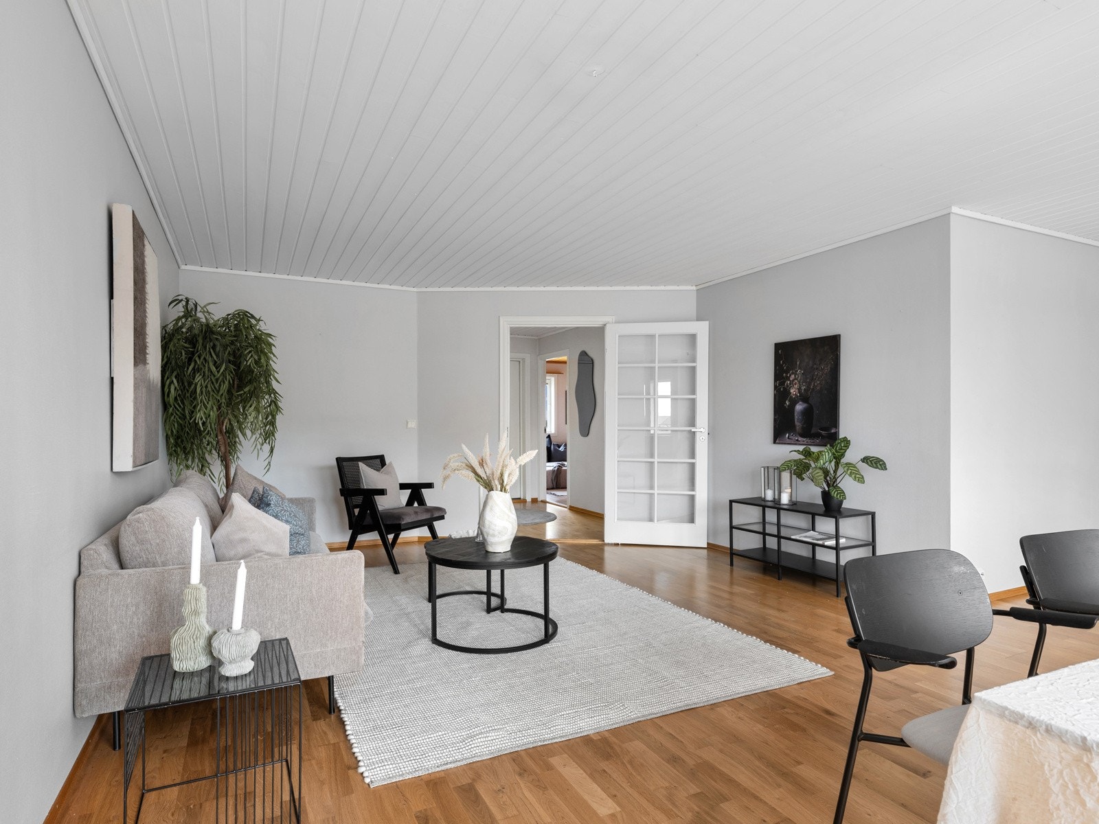 Her kan du enkelt skape en koselig sone for både avslapning og selskap. Galleribilde