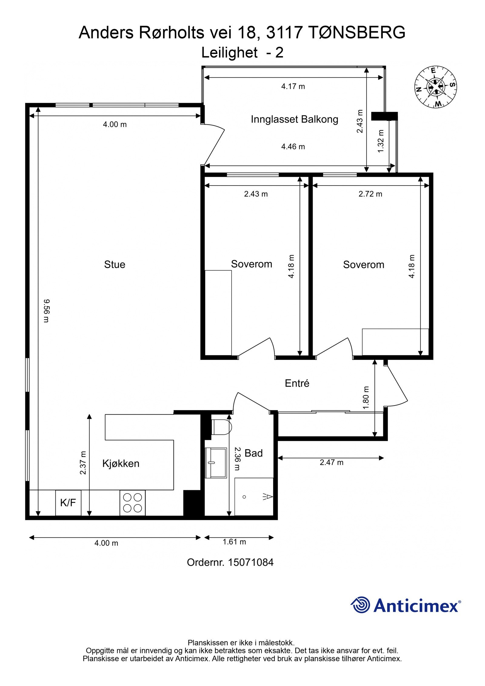 Plantegning Galleribilde