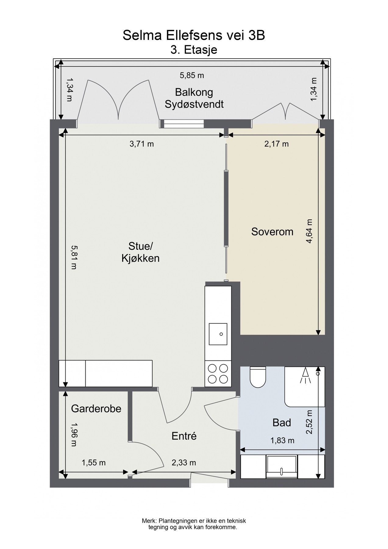 Plantegning. Galleribilde