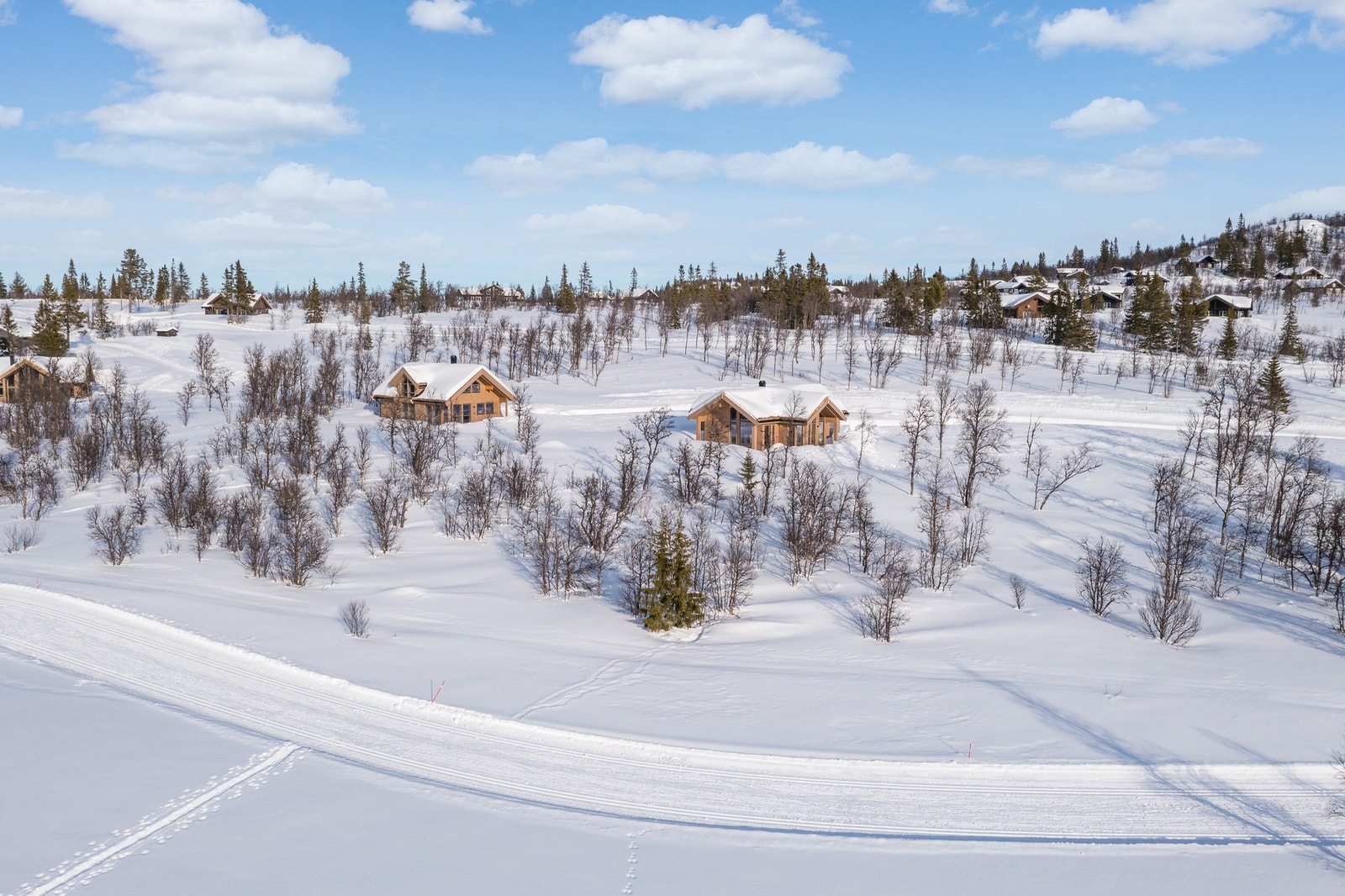 Drømmer du om hyttekos med langrennsløypene rett utenfor døra? Galleribilde