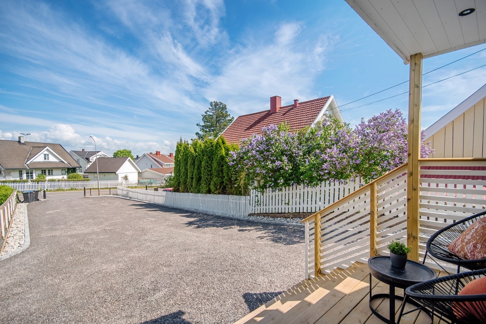Meget gode parkeringsmuligheter på egen gårdsplass. Galleribilde