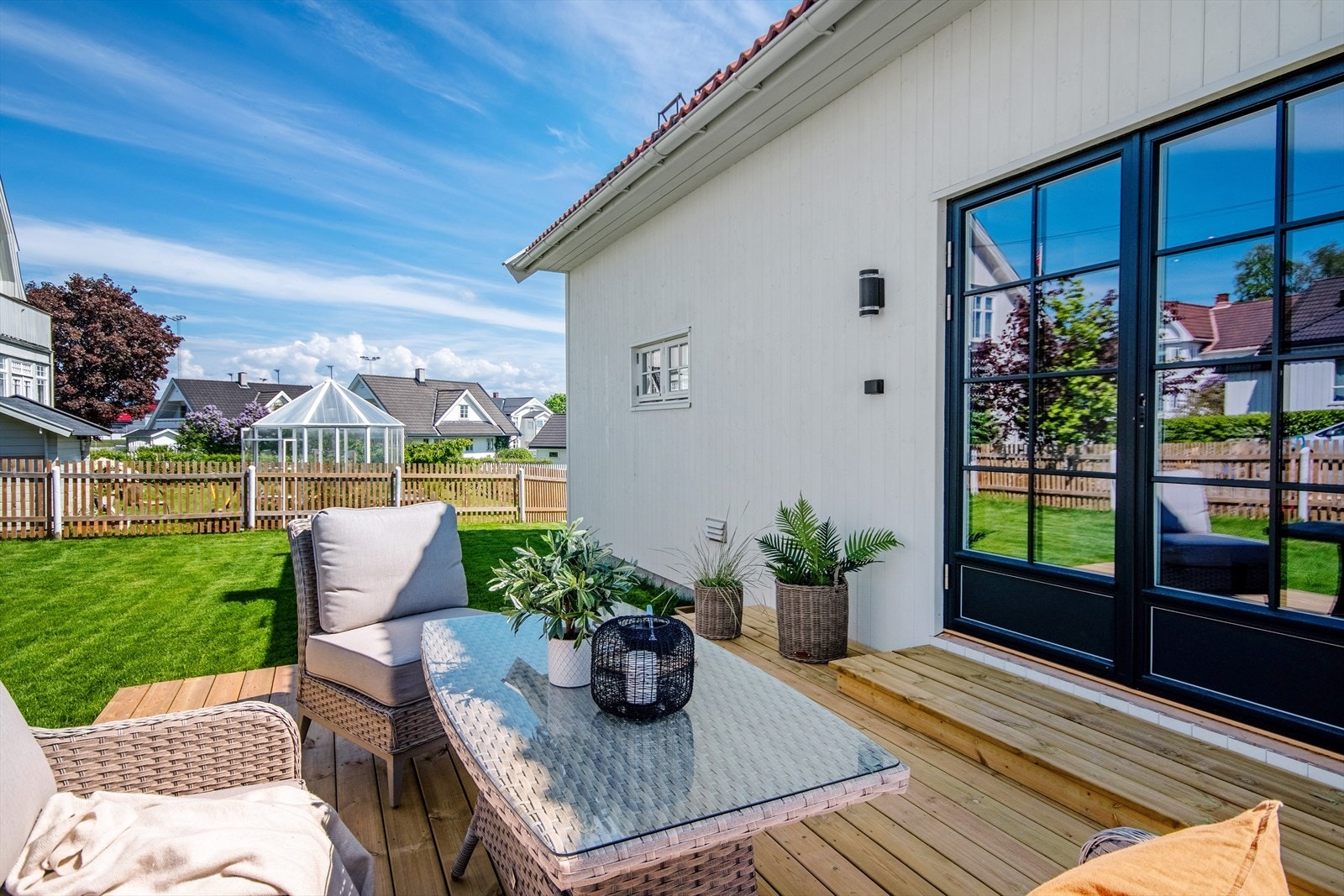 Her ligger forholdene godt til rette for avslappende sommerdager og fine sommerkvelder. Galleribilde