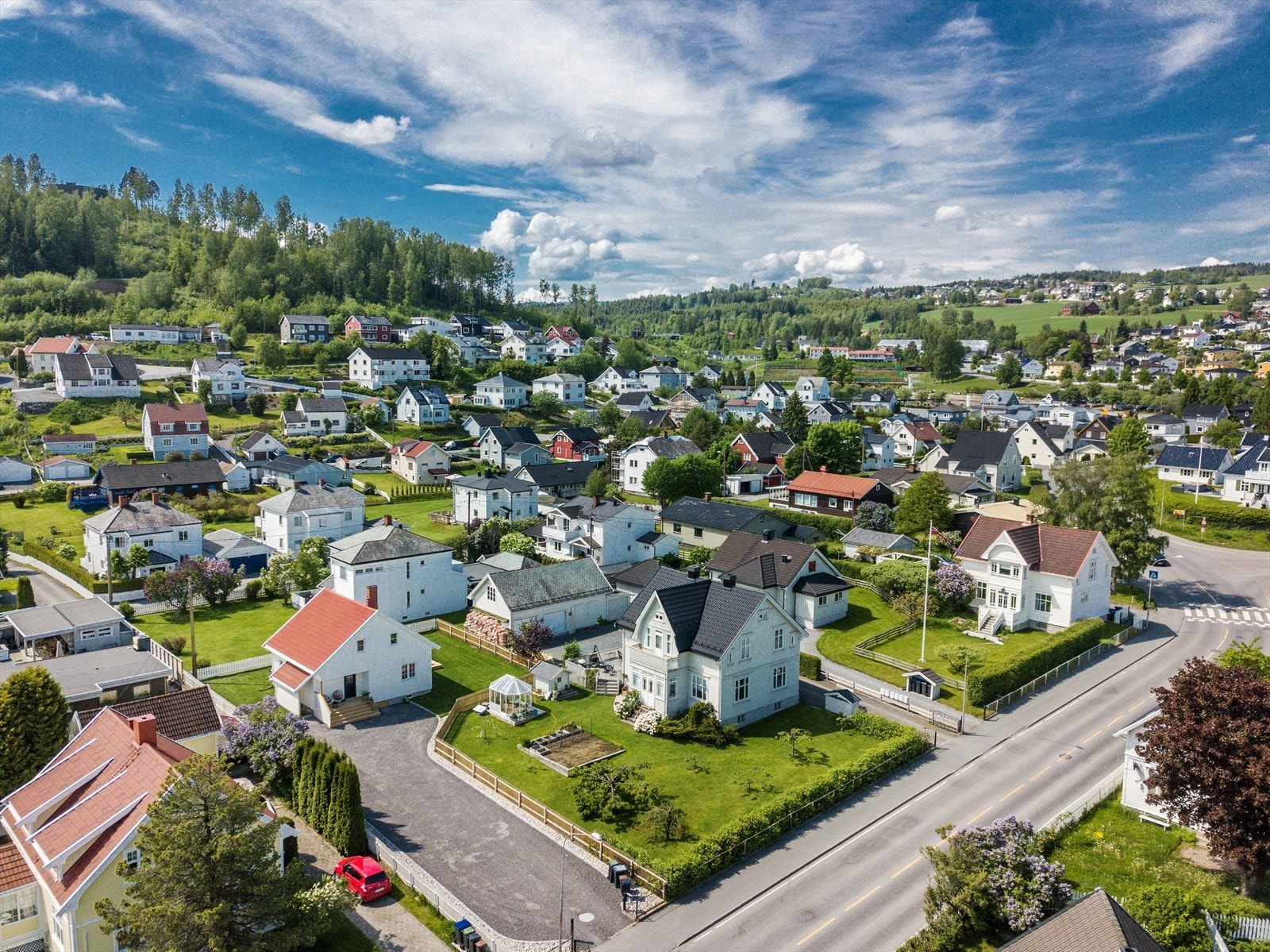 Dronefoto. Galleribilde