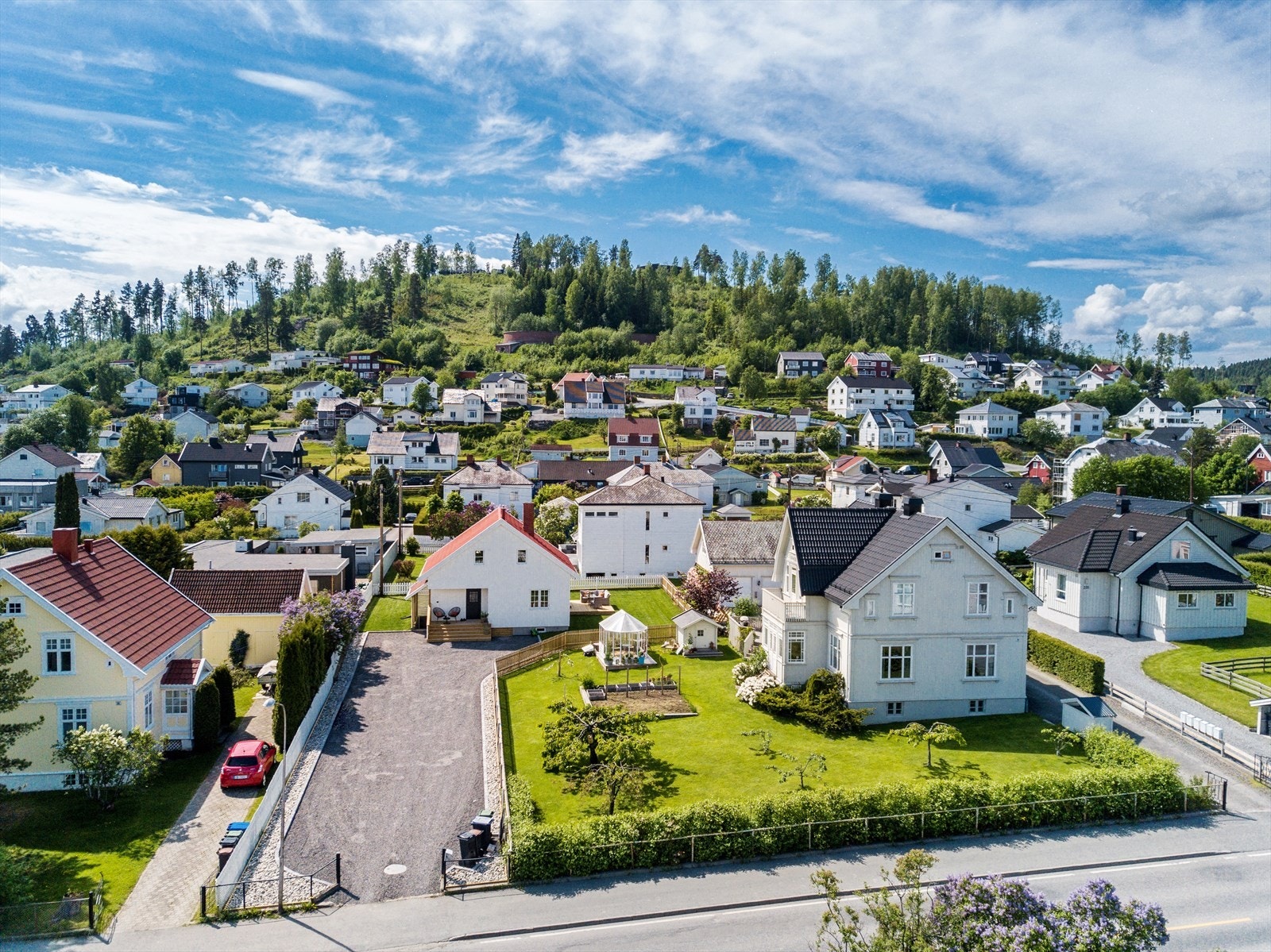 Dronefoto. Galleribilde