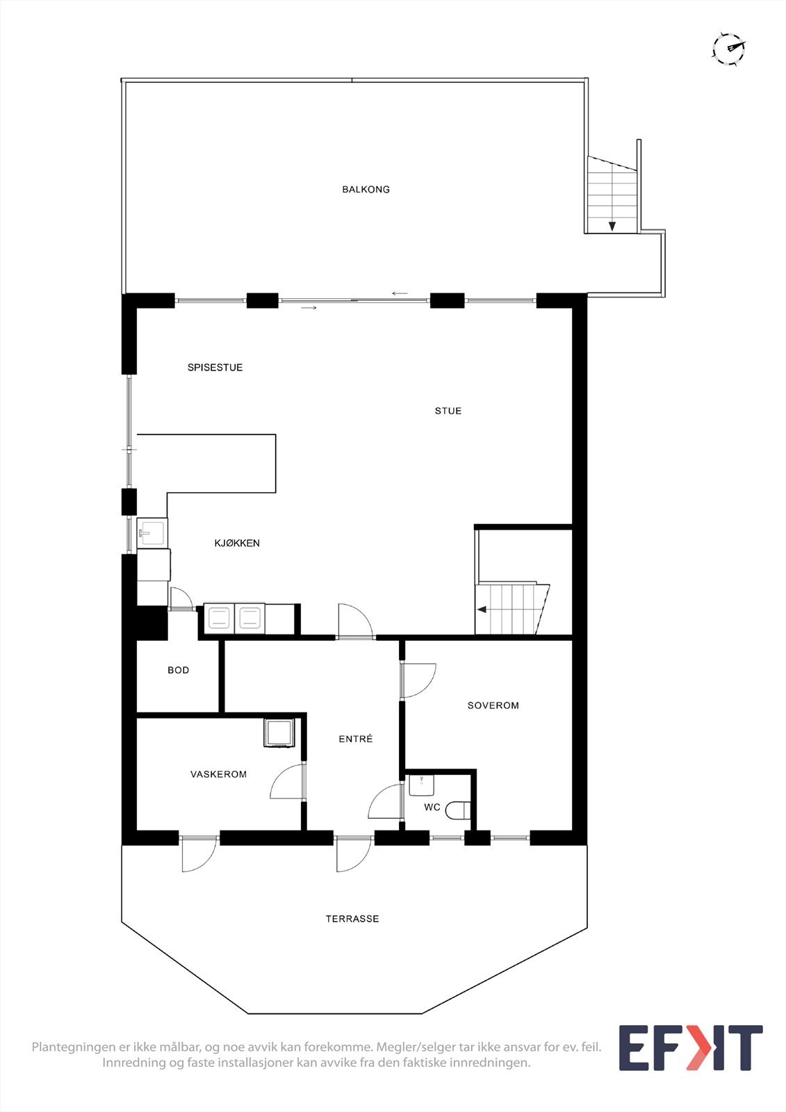 Planskisse 2.etasje Galleribilde