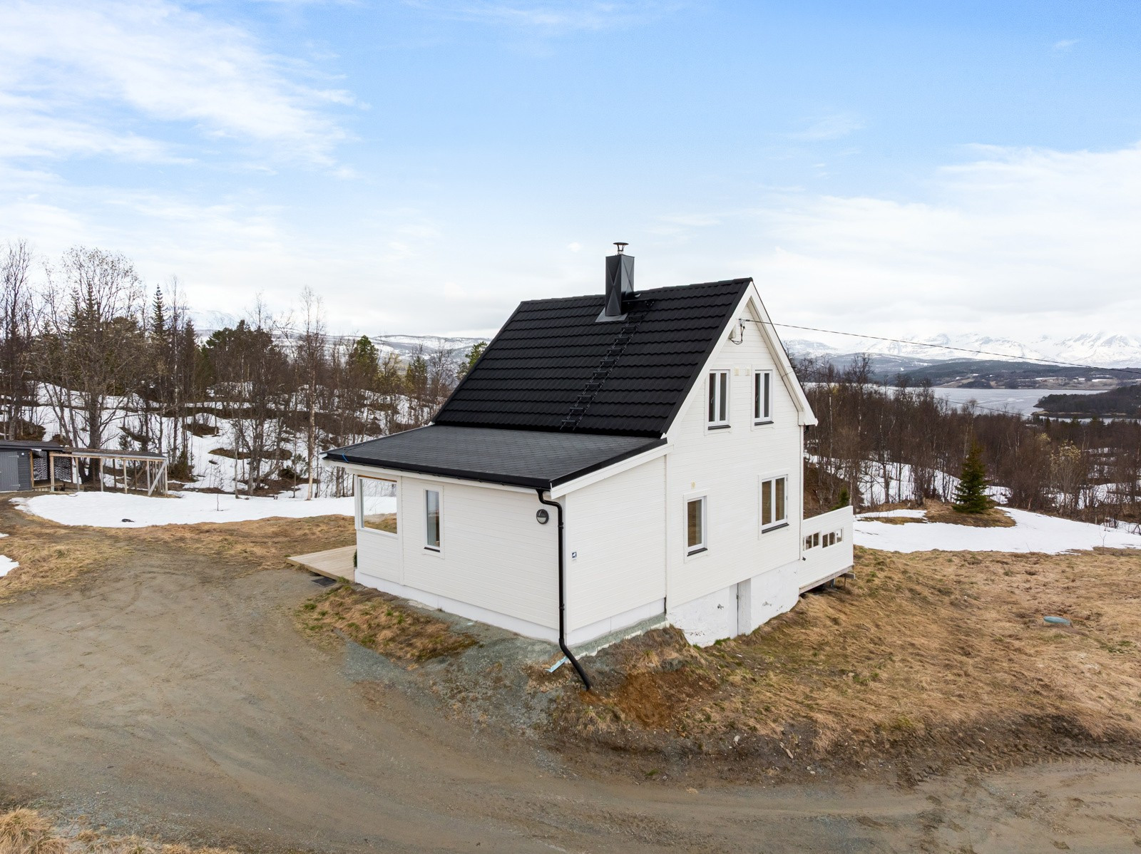 Rolig og landlig atmosfære.