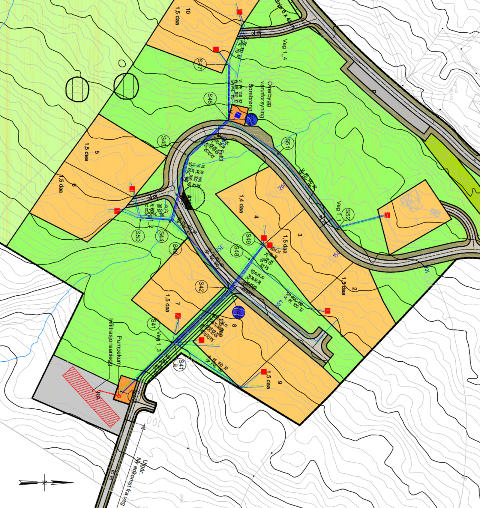 Oversikt VA plan. Galleribilde