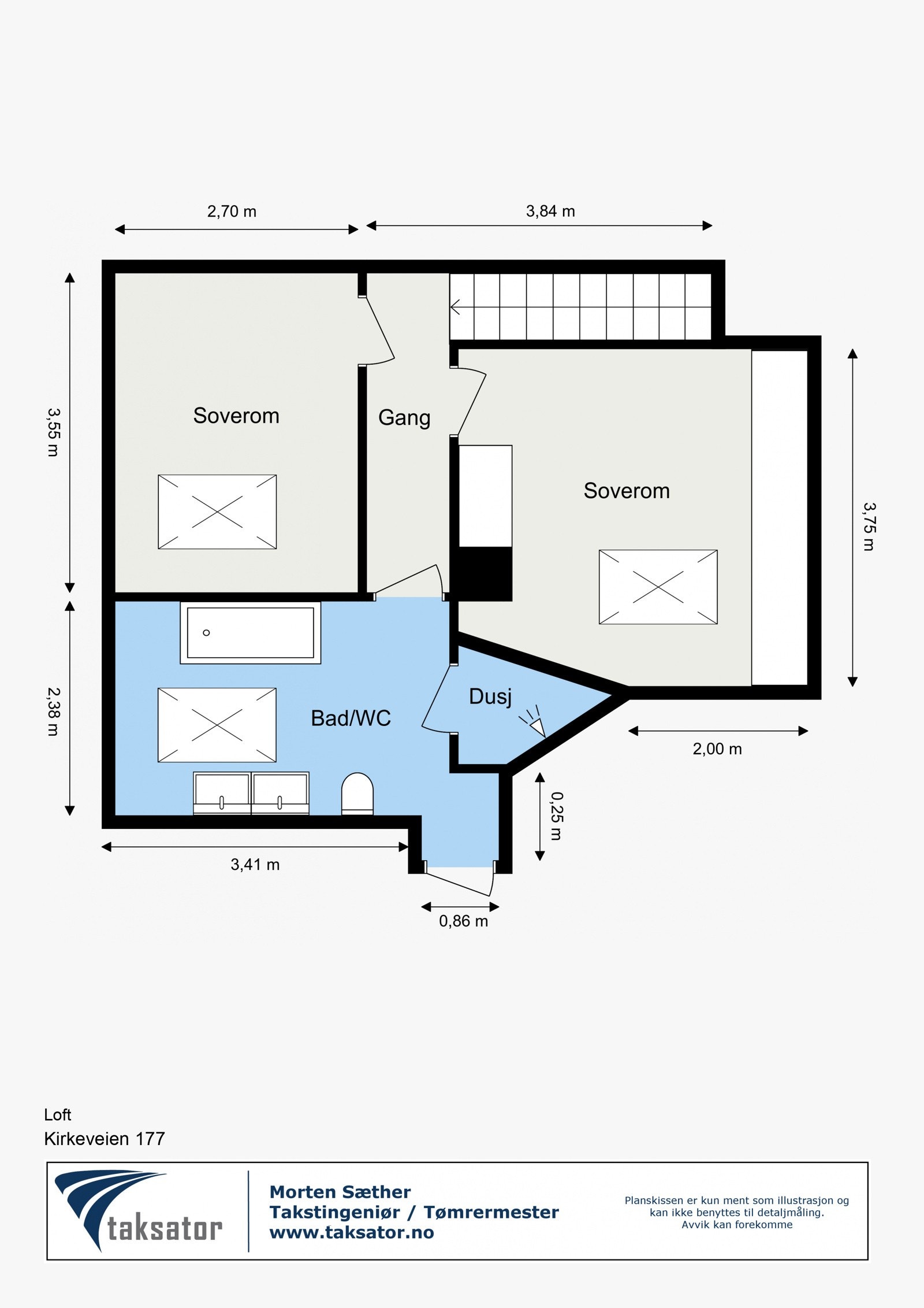 Plantegning - 4.etasje Galleribilde