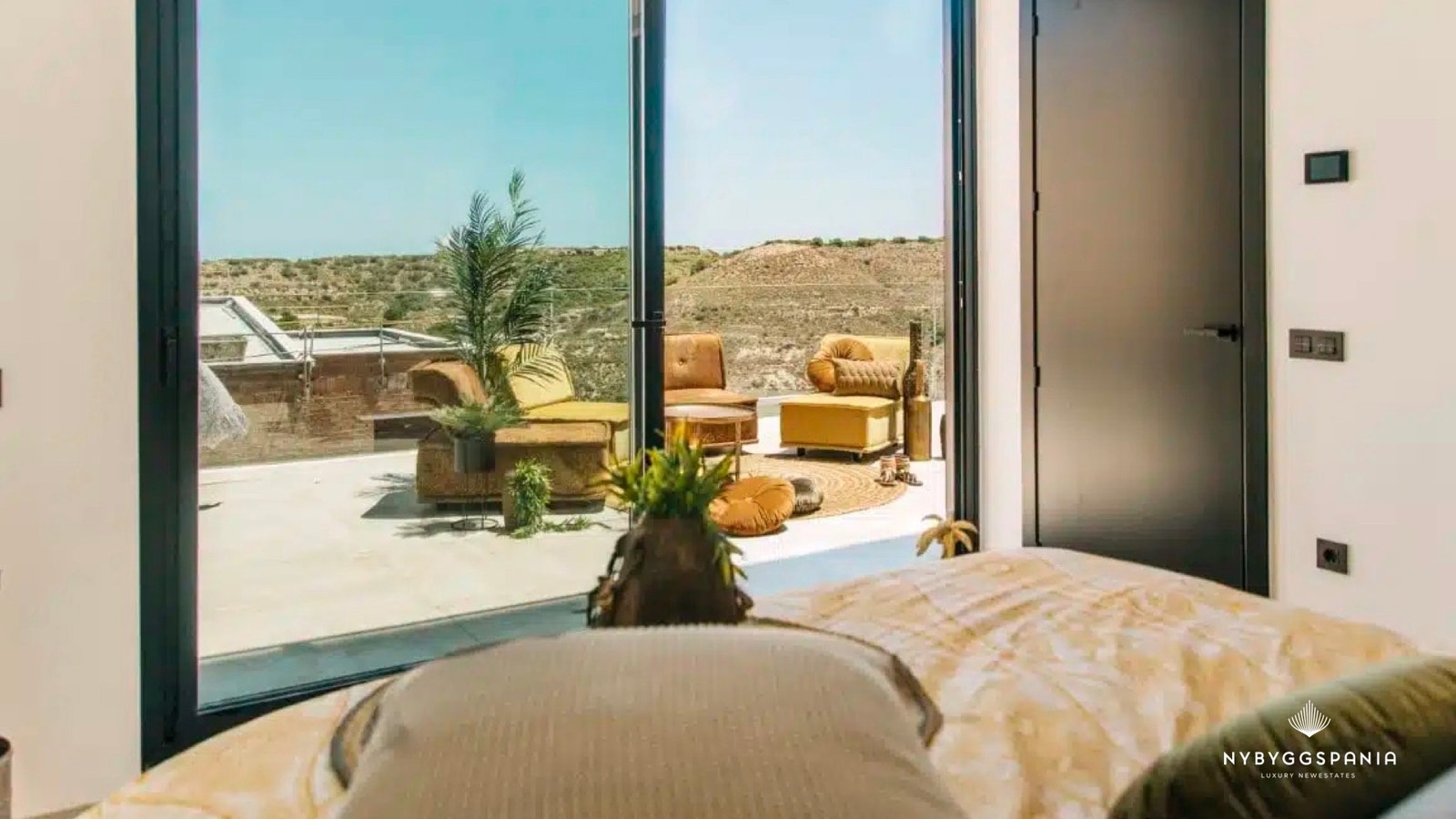 Utsikt fra soverom Galleribilde