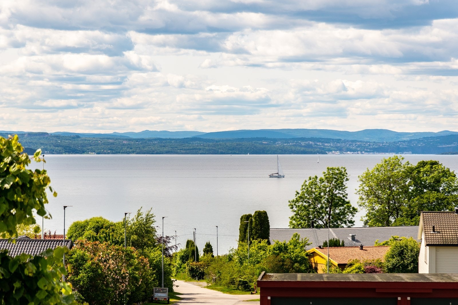 Utsikt over Oslofjorden og Vestfold Galleribilde
