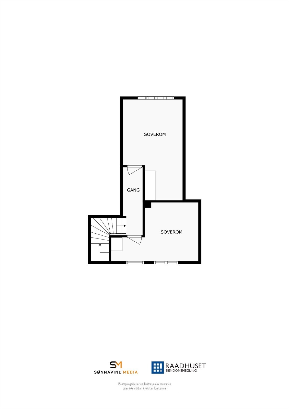 2D Plantegning | 2. Etasje Galleribilde