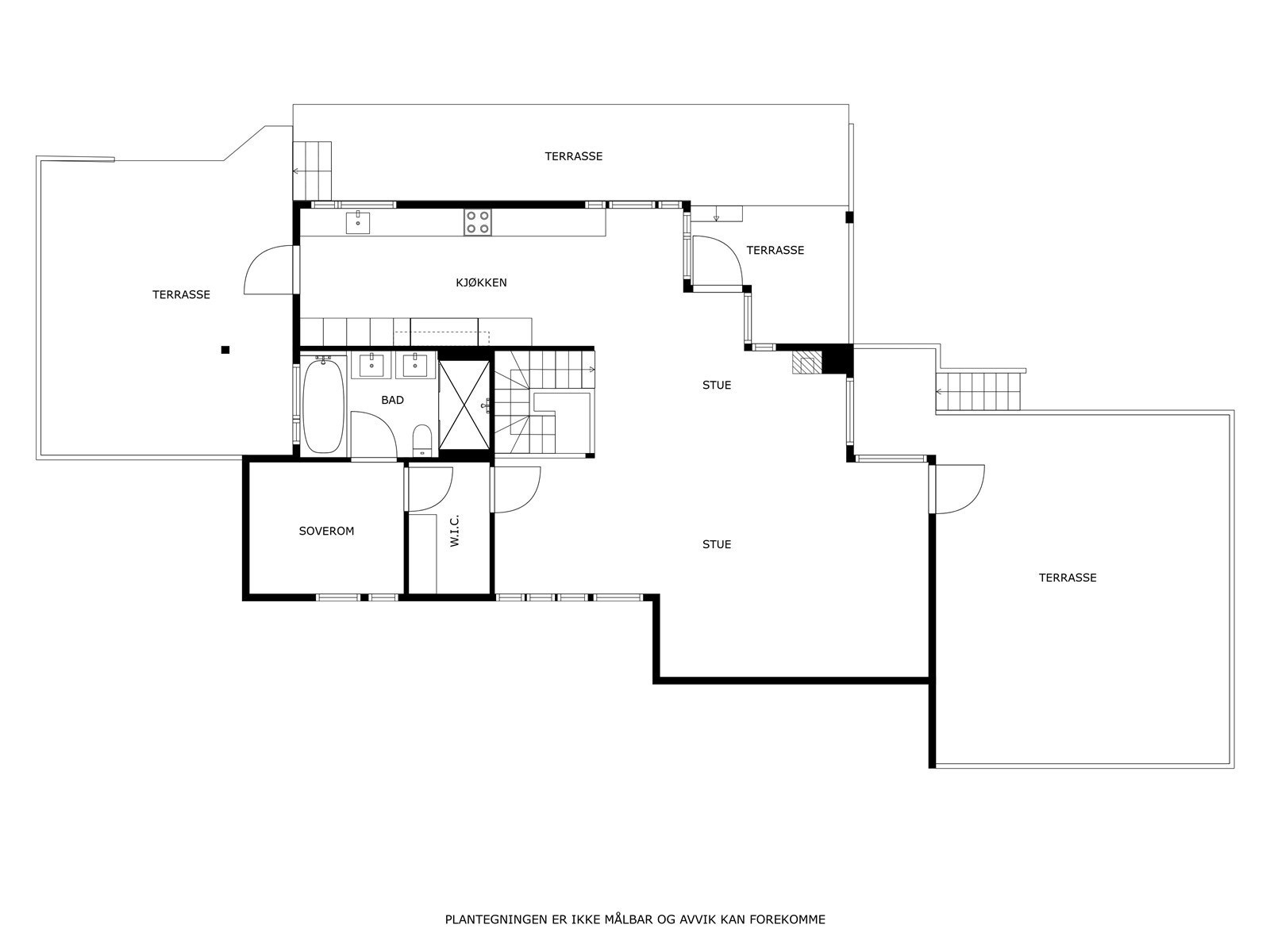 Plantegning 2. etg. Galleribilde