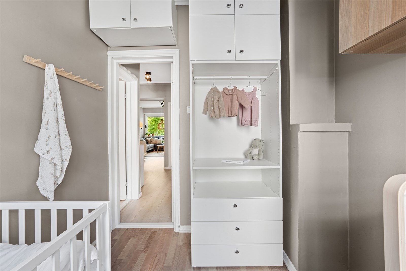 Det er godt med skapplass for oppbevaring her også. Galleribilde