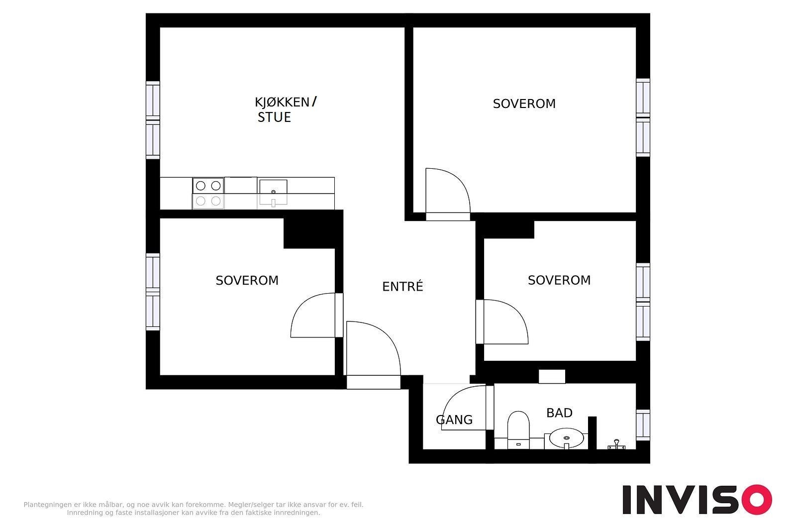 Plantegning. Galleribilde