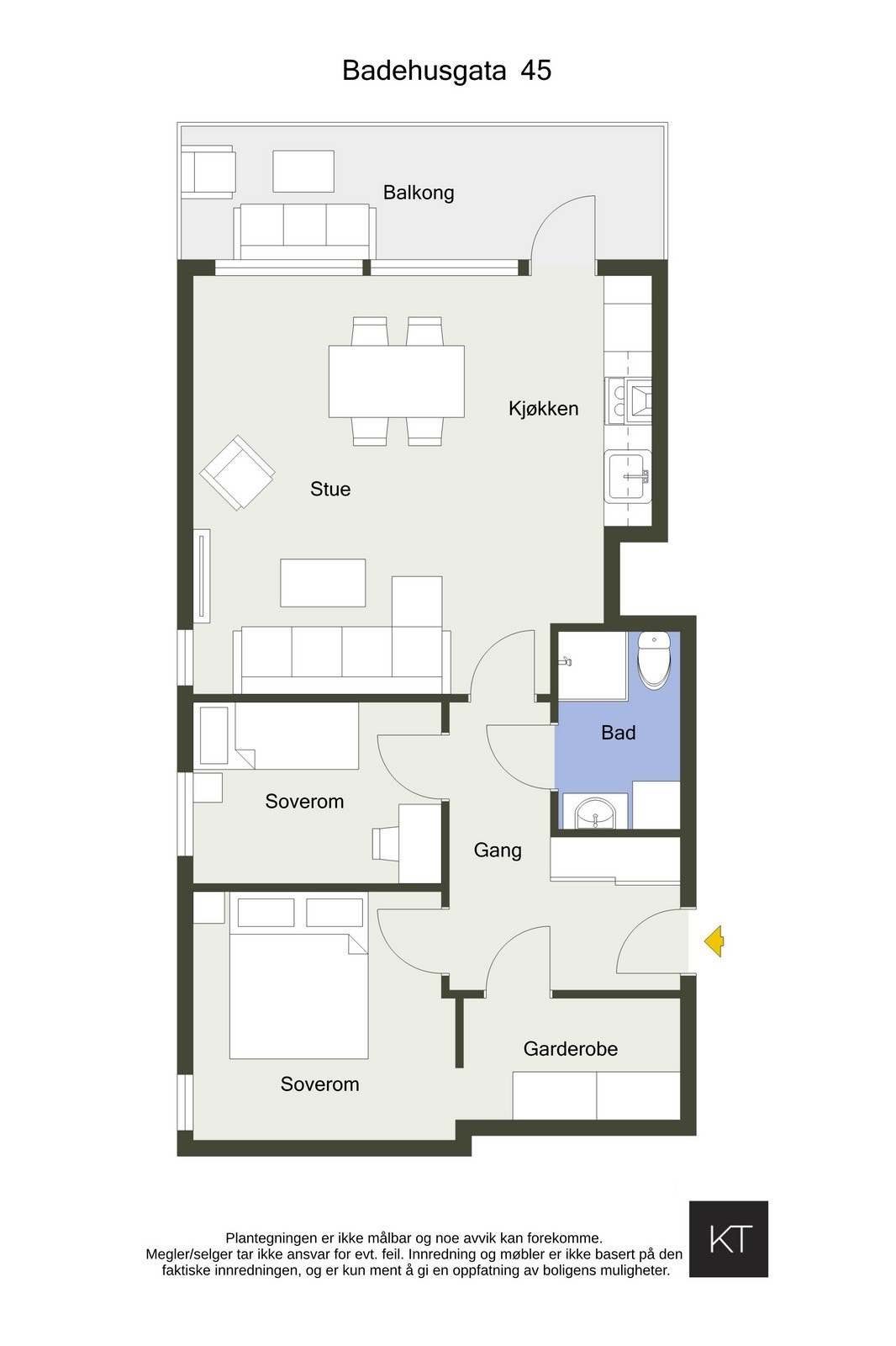 Plantegning. Galleribilde