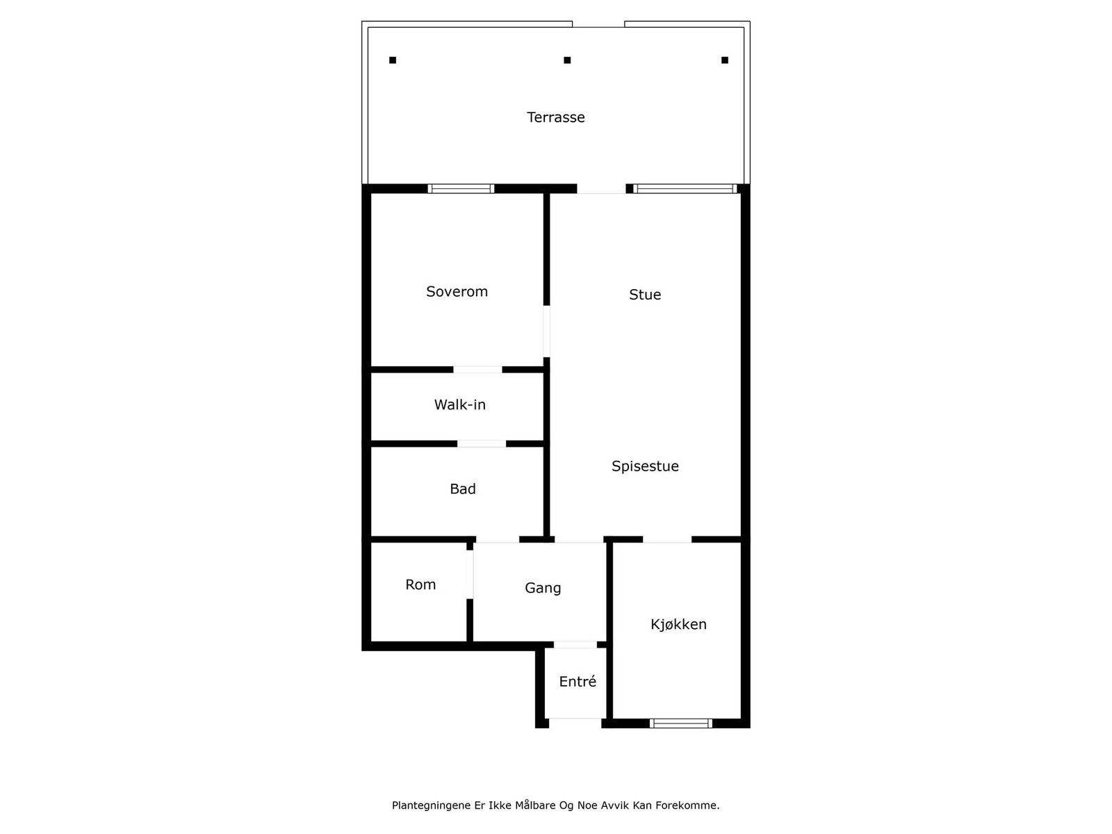 Plantegning - 1.etasje Galleribilde