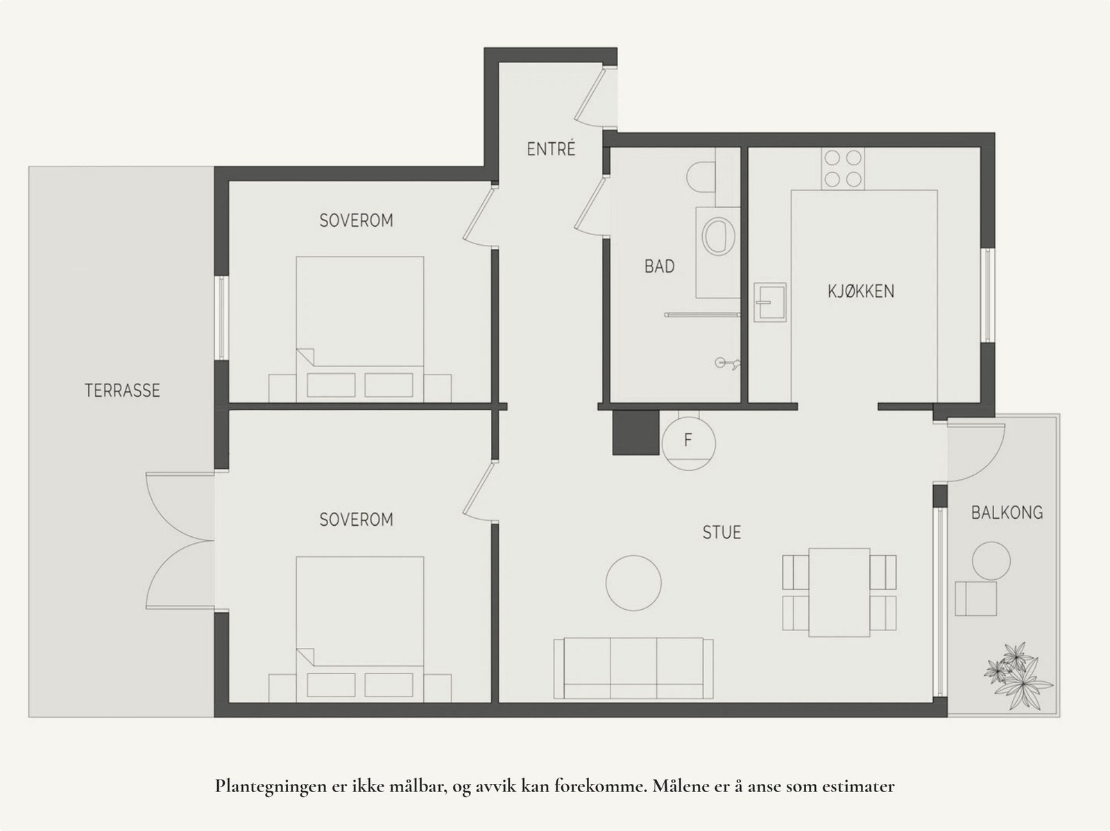 Plantegning. Galleribilde