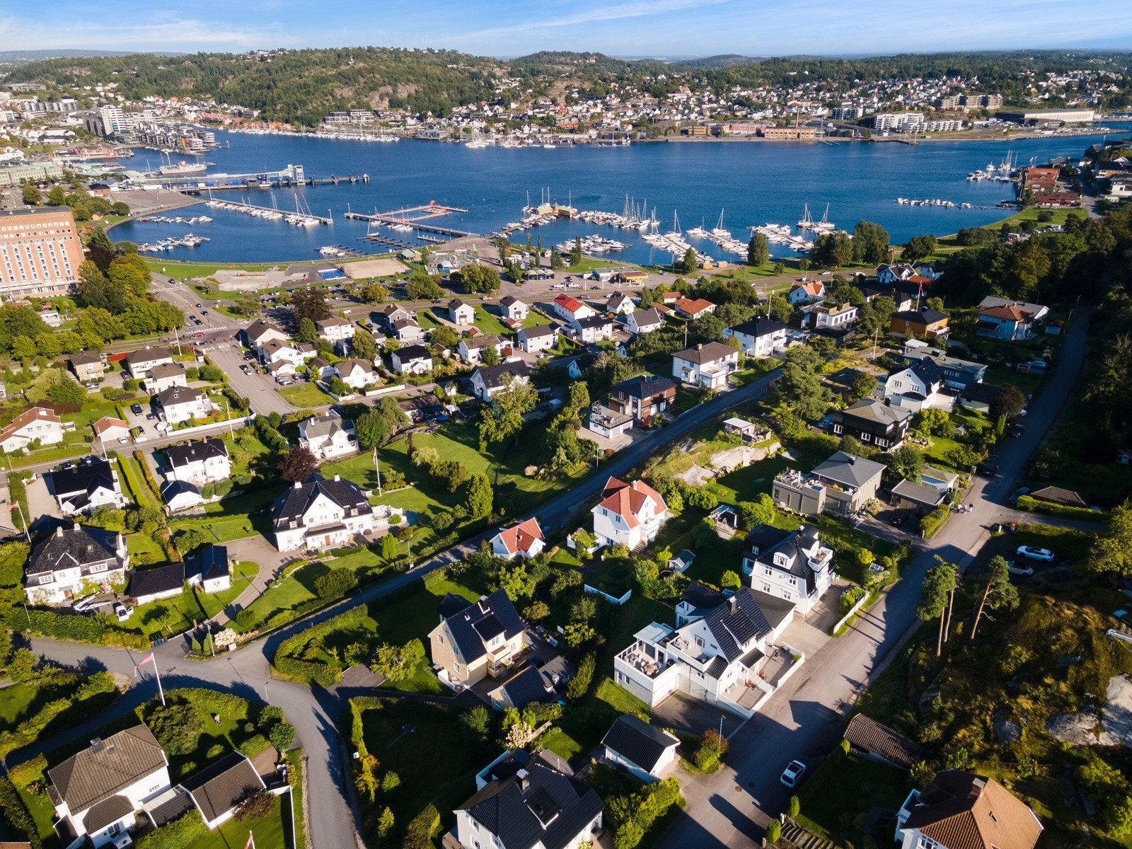 Sandefjord og indre havn Galleribilde