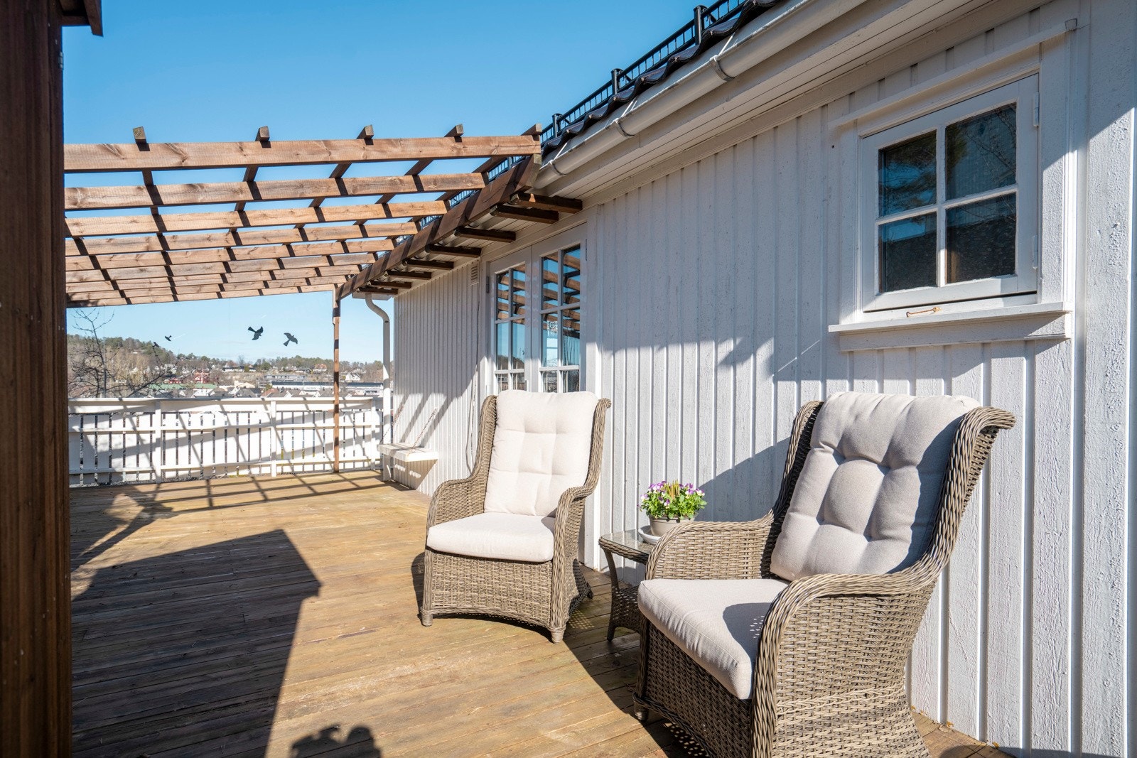 Skjermet for vind Galleribilde