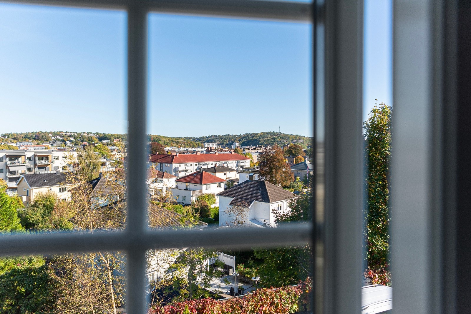 Utsikt mot sentrum Galleribilde