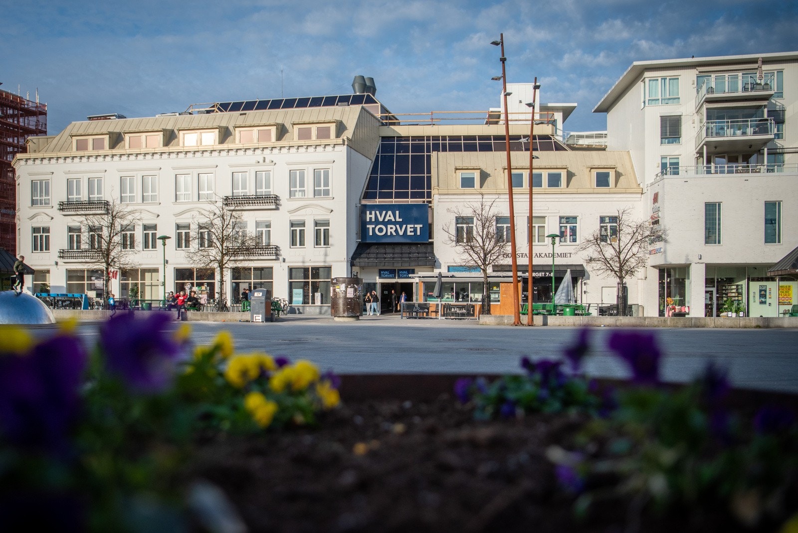 Sandefjords shoppingsenter midt i byen Galleribilde