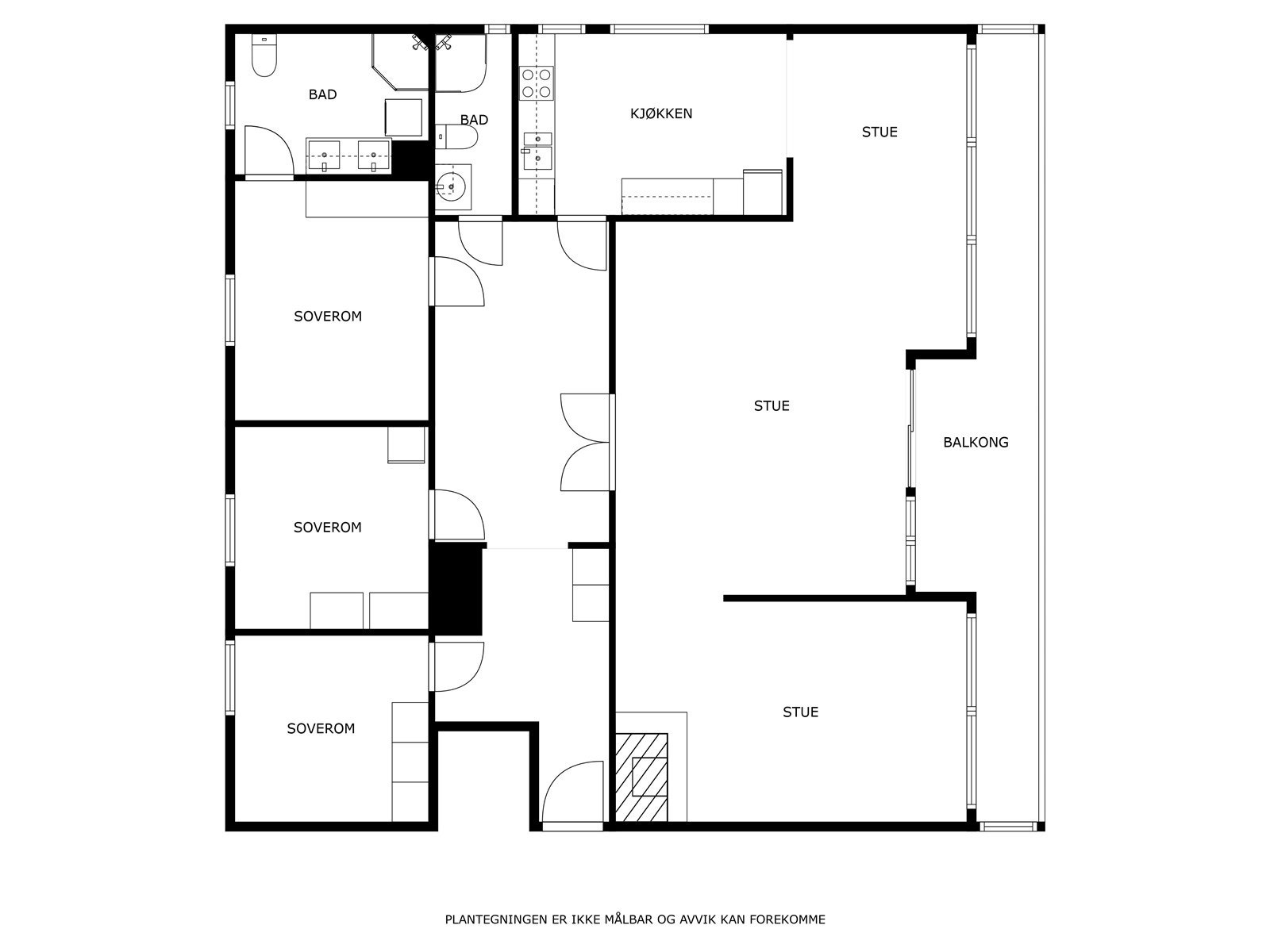 Plantegning. Galleribilde