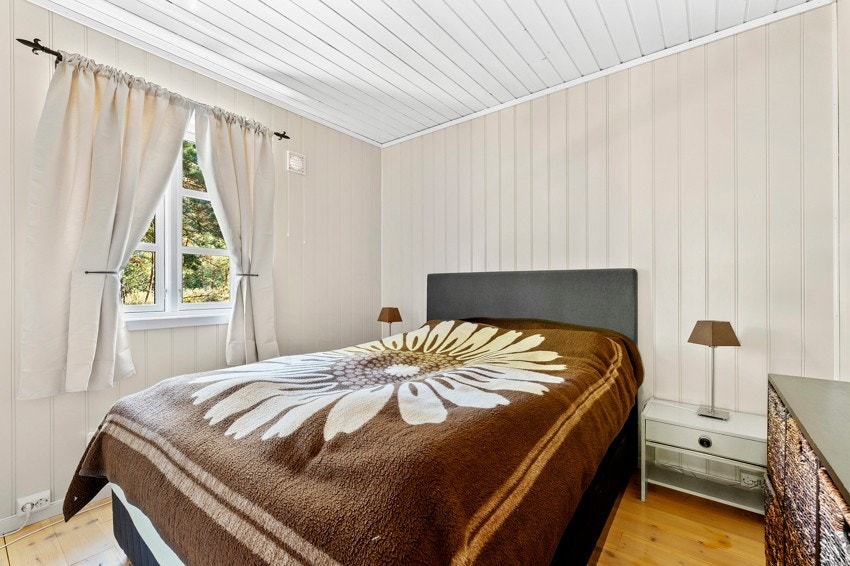 Hytta har 3 soverom Galleribilde