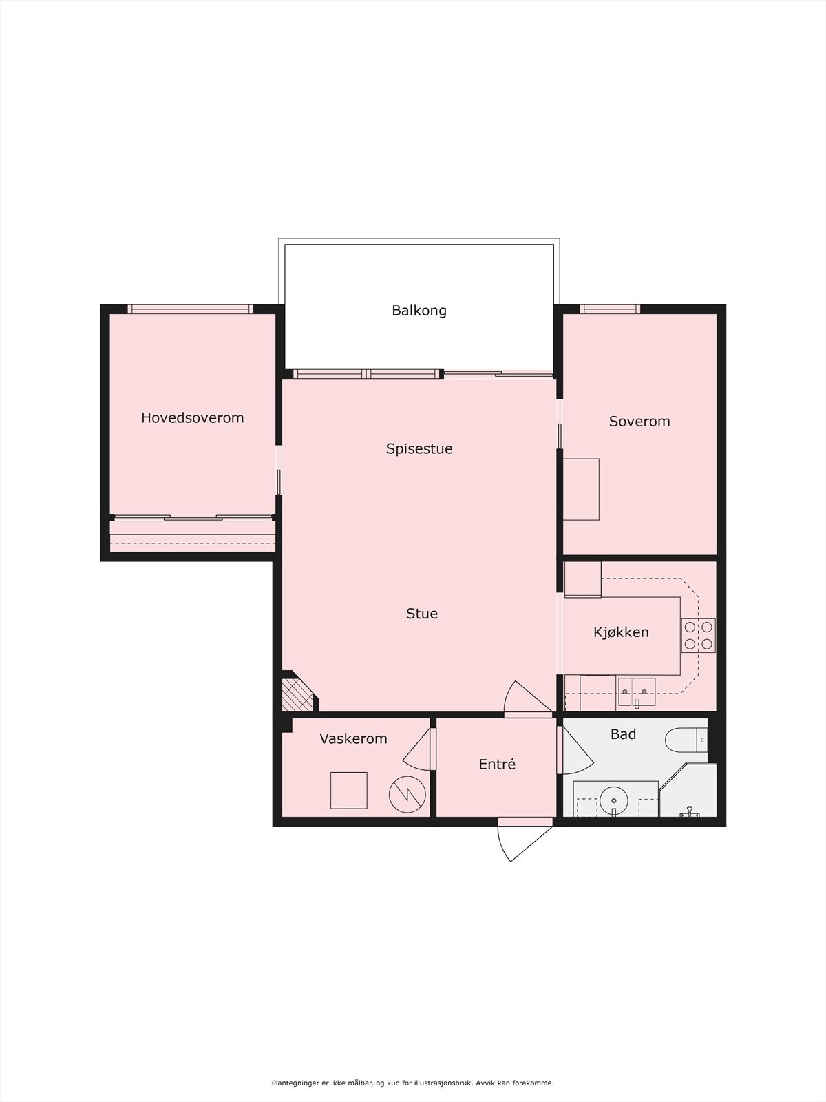 Plantegning Galleribilde