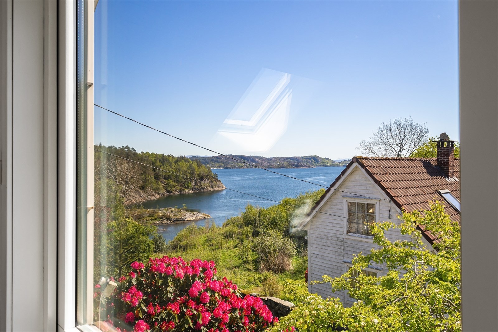Upåklagelig utsikt også fra uthuset Galleribilde