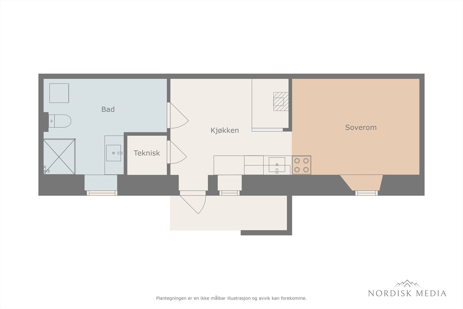 Plantegning Galleribilde