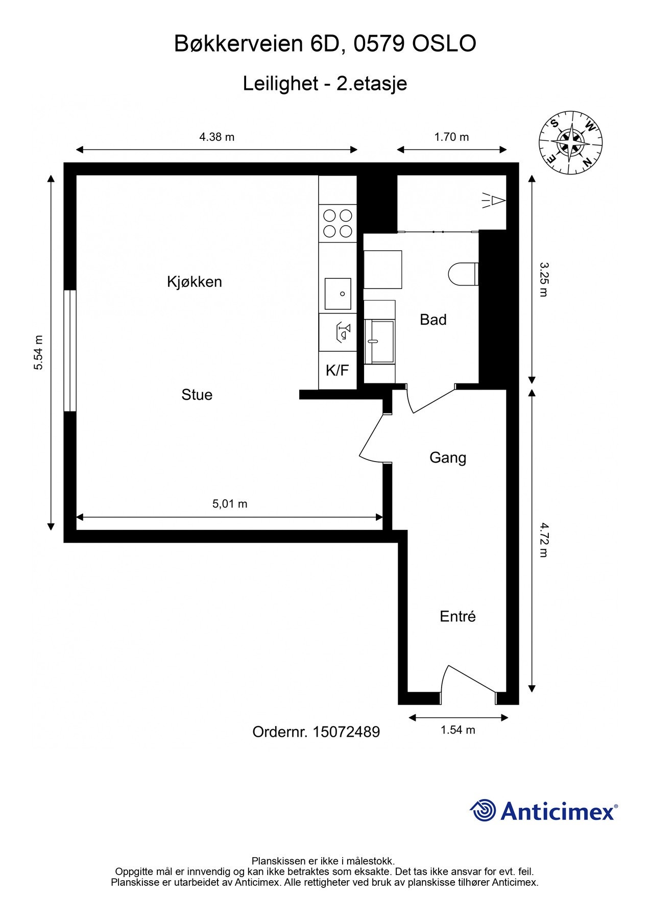 Plantegning. Galleribilde