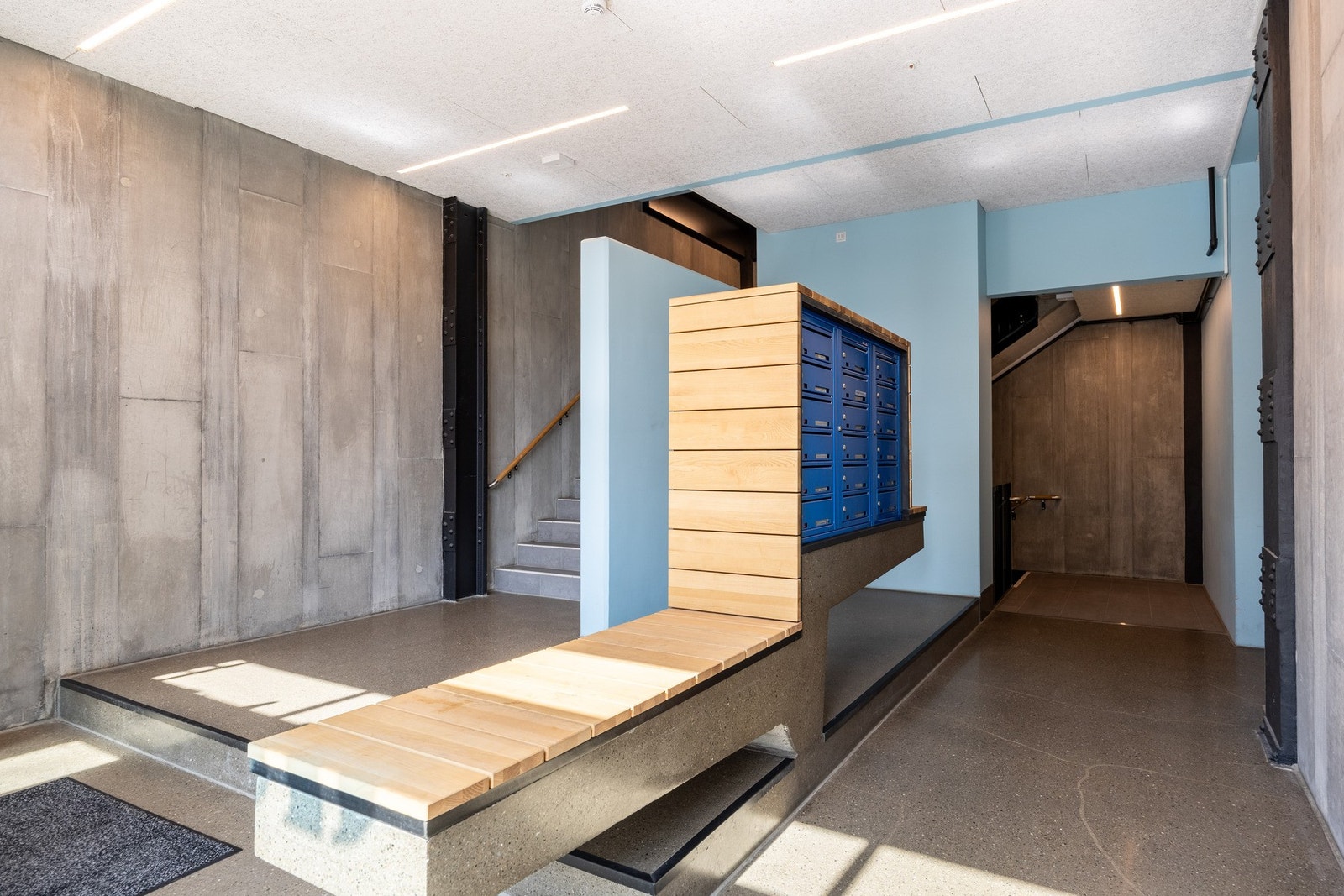 Pent inngangsparti. Galleribilde