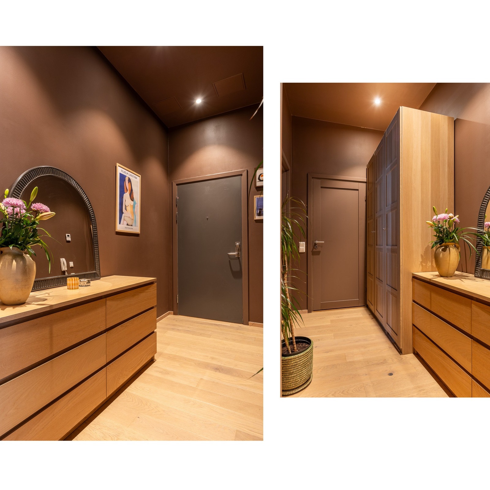 God plass til garderobe og klesoppheng. Galleribilde