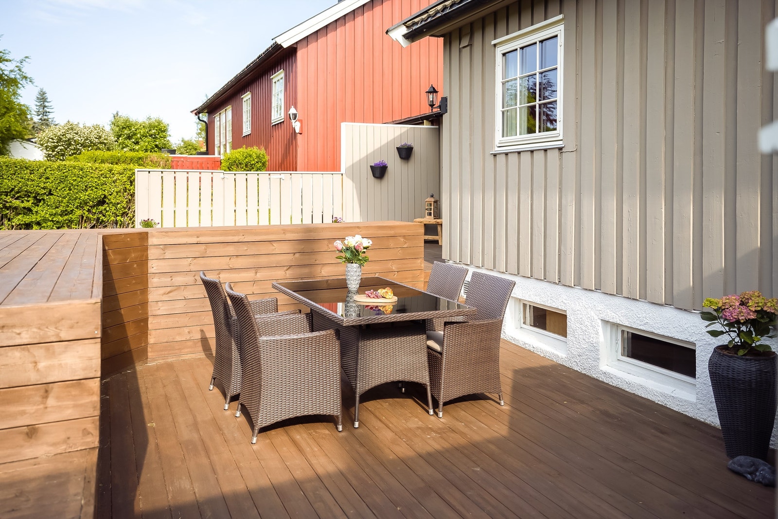 Bordkledning er skiftet fortløpende ved behov fra 2005-2025 Galleribilde