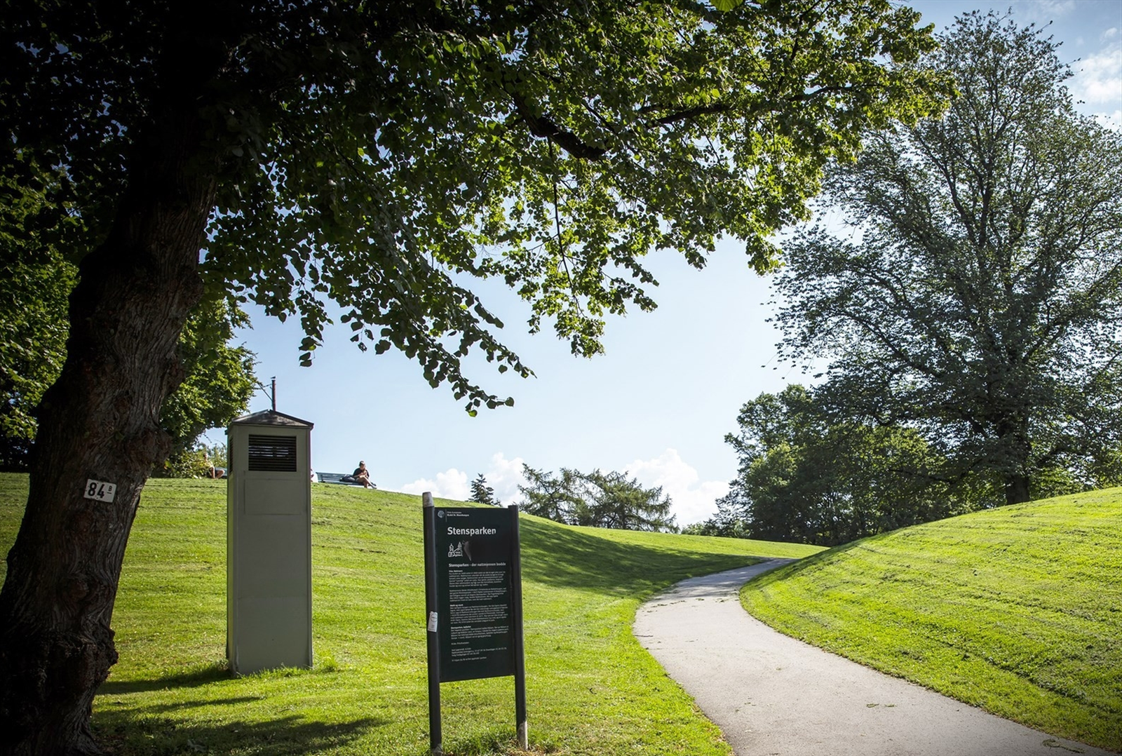 Idylliske Stensparken ligger 5 minutter unna. Galleribilde