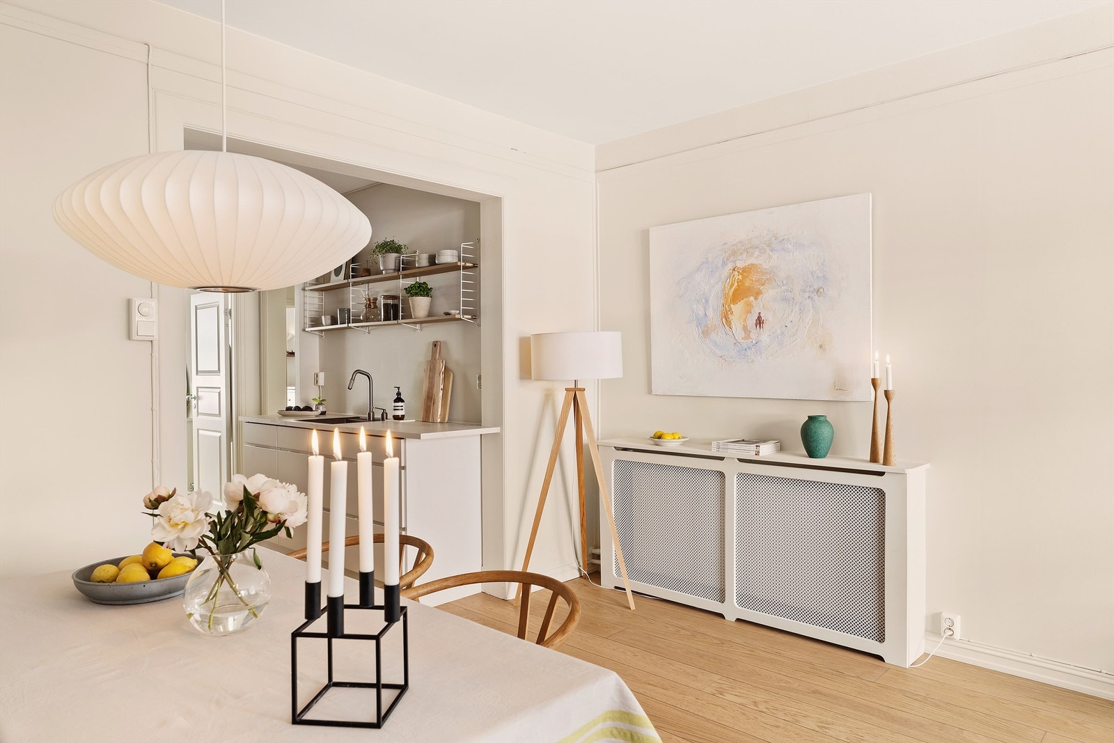Både fyring og internett er inkludert i fellesutgiftene. Galleribilde