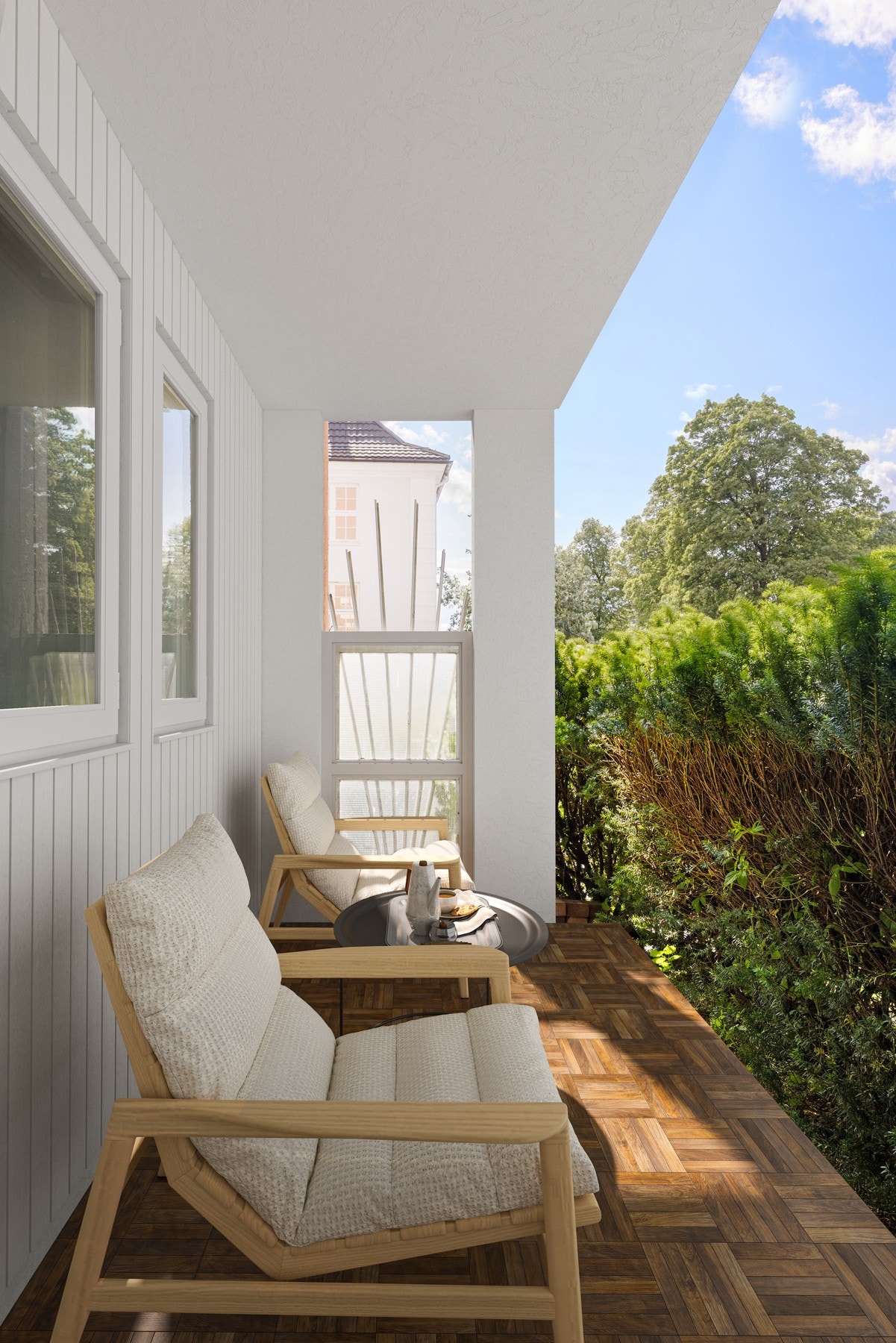 Illustrasjonsbilde av markterrassen. Kun ment som inspirasjon. Galleribilde