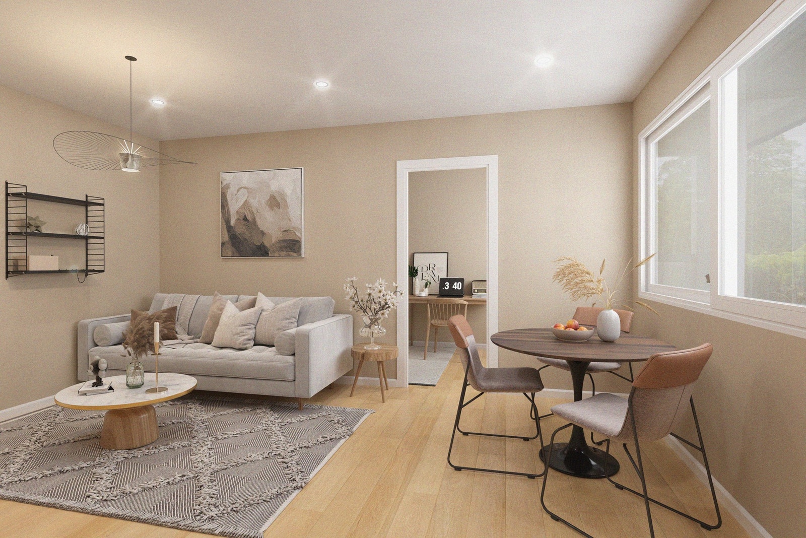 Illustrasjonsbilde av hvordan du kan skape drømmeleiligheten! Kun ment som inspirasjon. Galleribilde