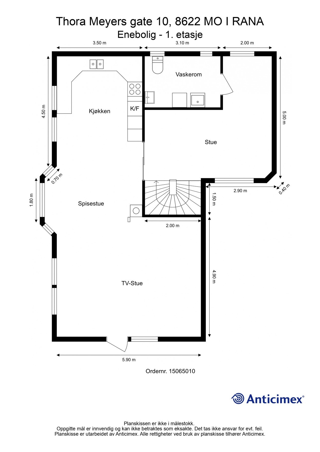 Gjør deg kjent med boligens planløsning Galleribilde